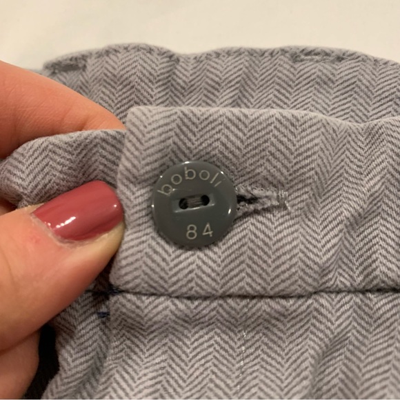 Boboli Baby Grey Chevron Dress Pant - 12 months - Picture 4 of 8